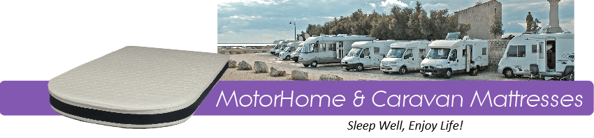motorhome and caravan mattresses custom made